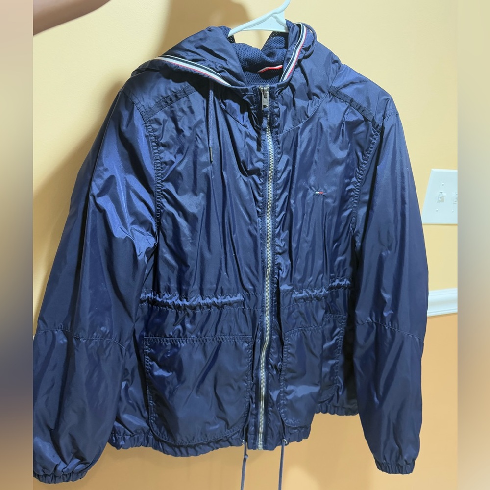 Tommy Hilfiger Blue Raincoat